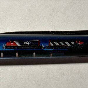 Trains Magazine Floaty Pen Canadian National SD40S Engine Moves Railroad Railway